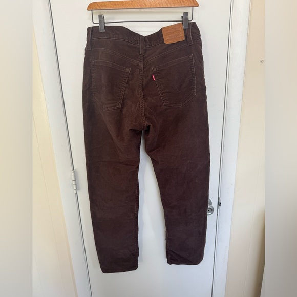 Levi's Brown Straight Leg Jeans - Picture 8 of 9